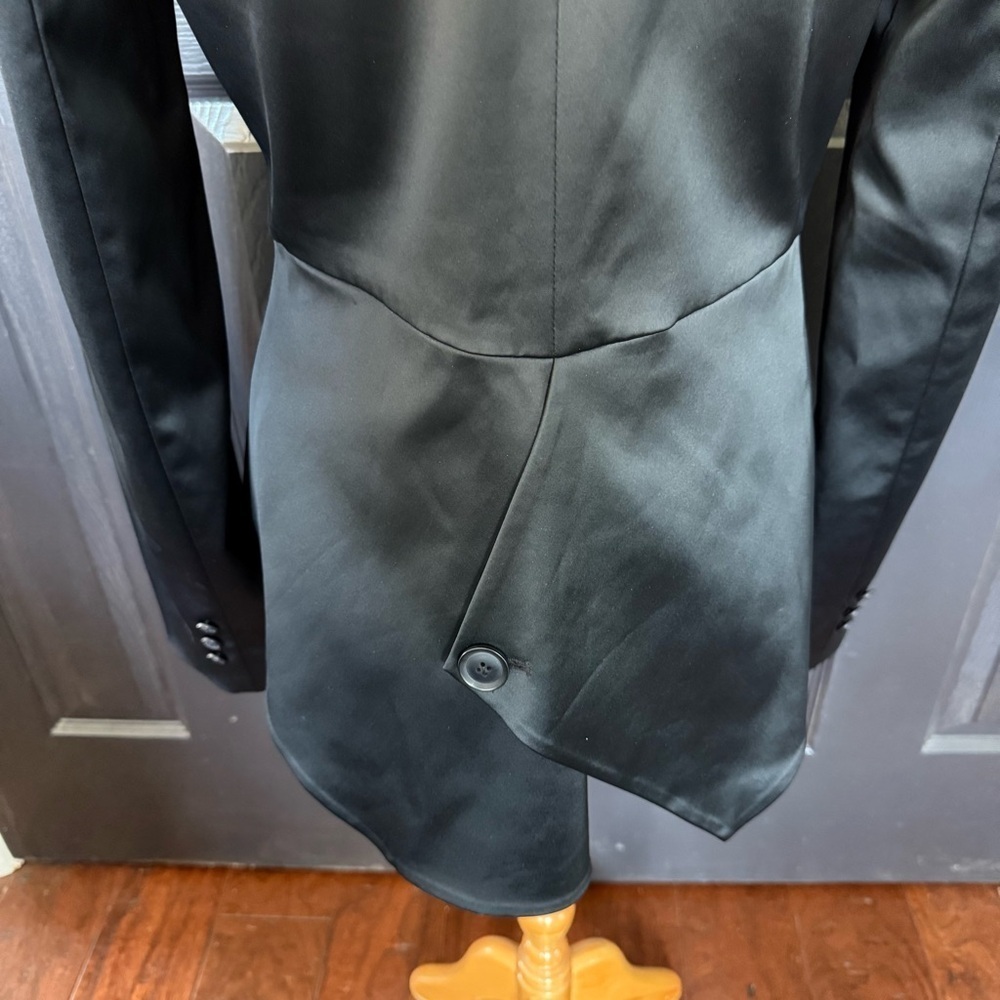 Alice + Olivia Denny Satin Single Breasted Blazer - Picture 8 of 13